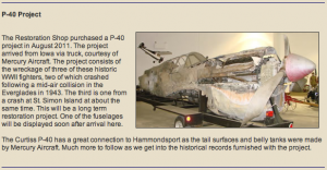 P-40 Restoration