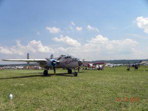 B-25 Mitchell on taxiway