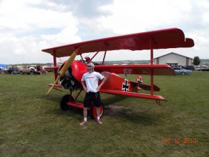 FlyBoyz Corey O'Neill ready to challenge the Red Baron!