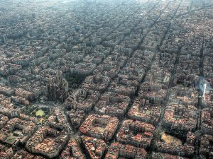 Barcelona is the 2nd largest city in Spain and is known for its striking architecture.