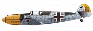 Bf109 Galland Gerippe