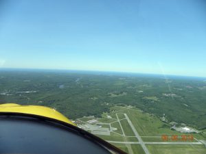 Oswego County Airport...our final destination and home base.