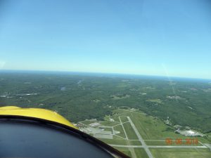 Oswego County Airport...our final destination and home base.