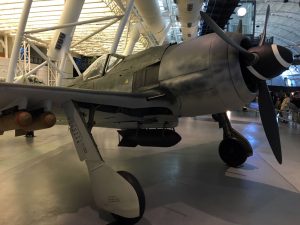 Foreign aircraft, such as this Focke Wolf 190, are well represented throughout the museum.