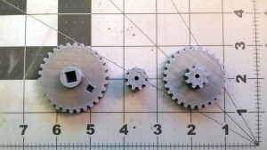 3D Printed Reduction Gears