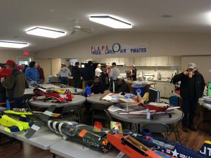 The refreshment bar at the FLAPS Swap Meet saw a lot of action