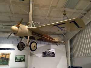 1913 Deperdussin (replica). This was my favorite aircraft in the entire museum. I love the clean, aerodynamic lines of this plane that was very advanced for its time. Just a beautiful plane!