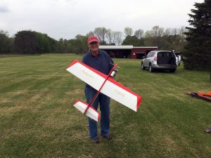 Steve with his newly built Primary Force