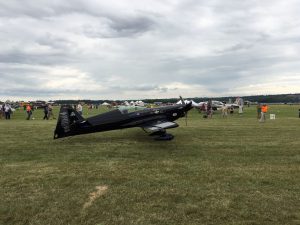 Rob Holland and his MXS-RH aerobatic plane