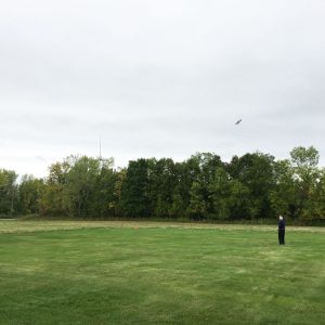 Steve and his ME-109 jousting with windmills!