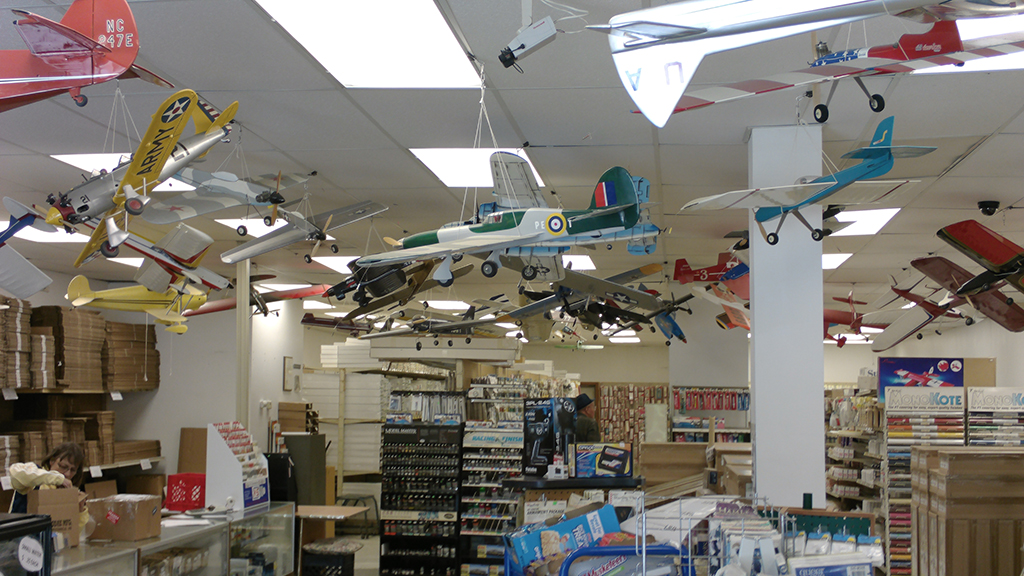 Airplane sale hobby store