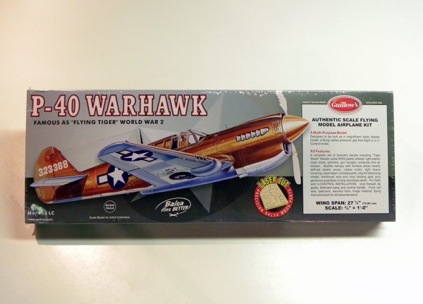Guillow's P-40 Warhawk