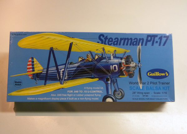 Guillow's Stearman PT-17