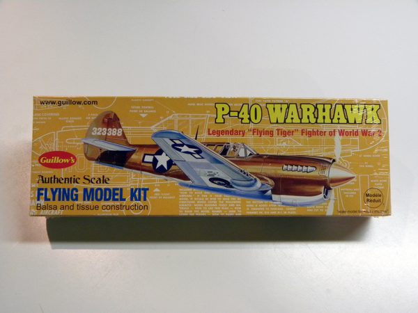 Guillow's P-40 Warhawk