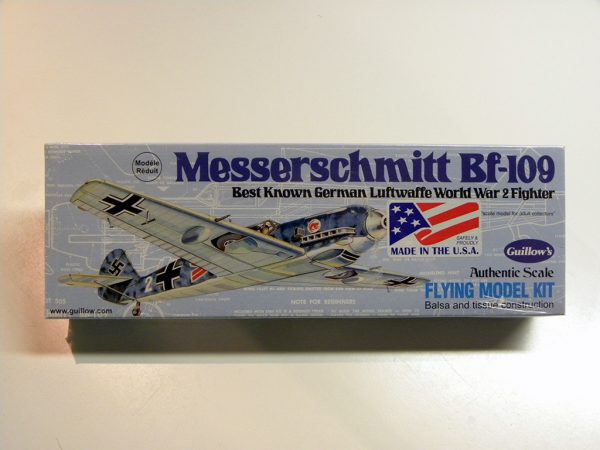 Guillow's Messerschmitt Bf-109