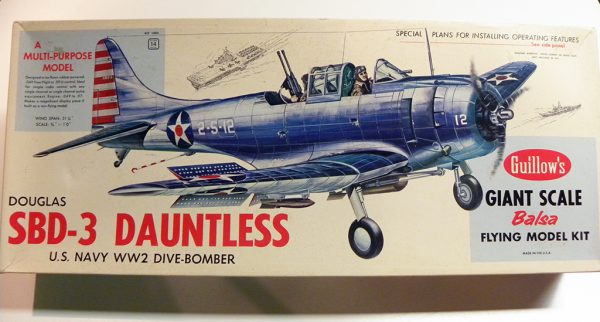 Guillow's SBD-3 Dauntless