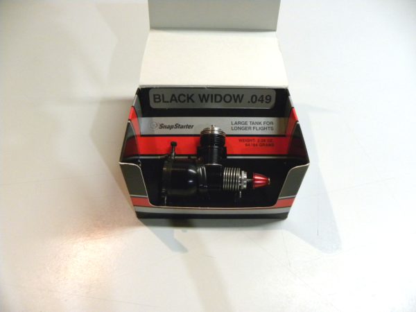 Cox .049 Black Widow Glow Engine
