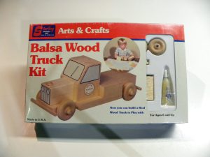 Sterling Balsa Wood Truck Kit