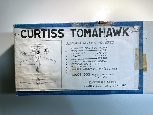 Easy Built Models Curtiss Tomahawk