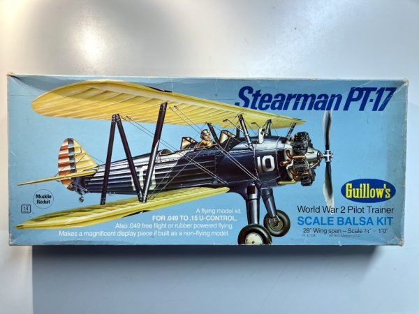 Guillow's Stearman PT-17