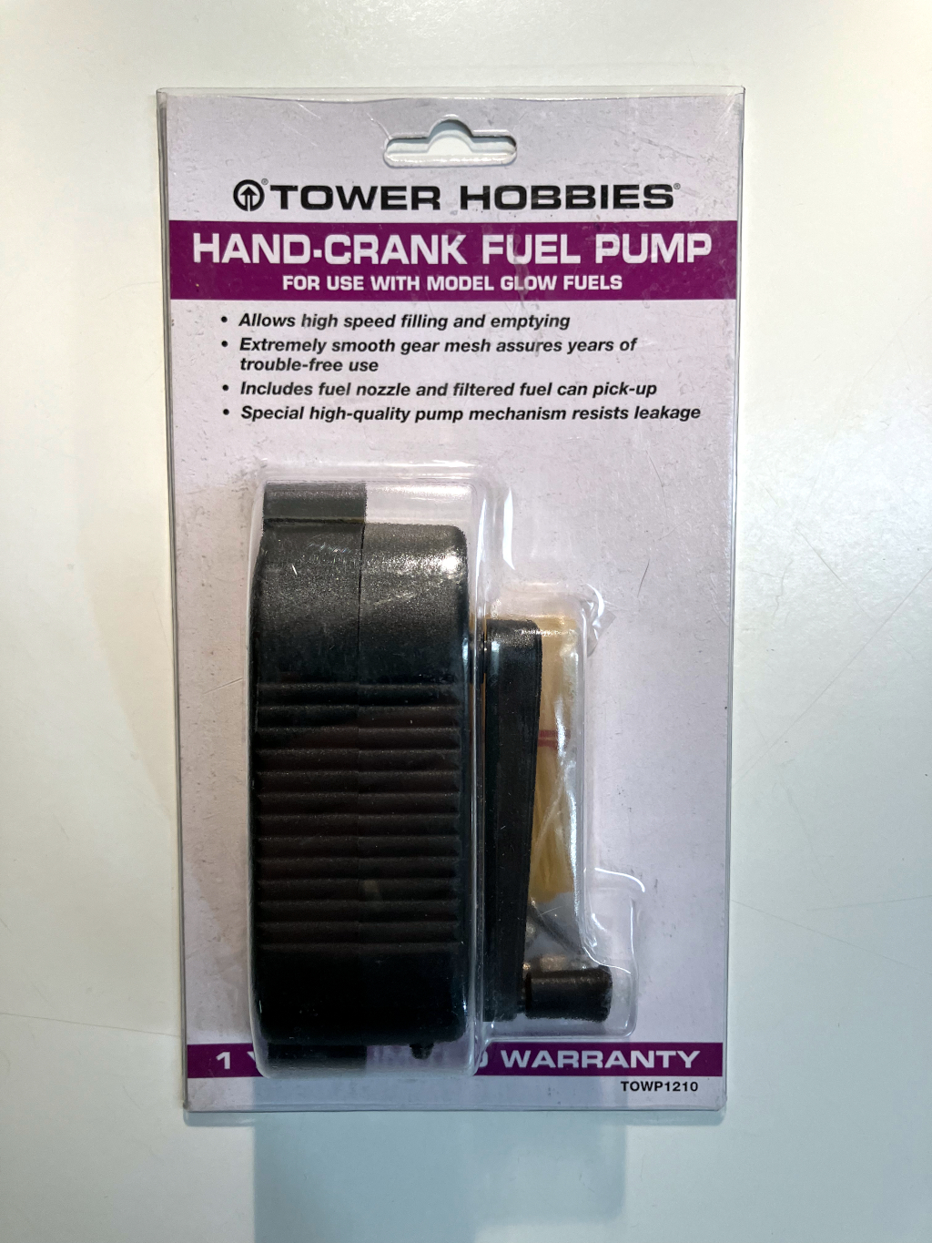 Tower Hobbies Hand-Crank Fuel Pump