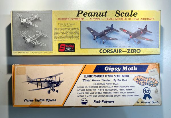 Scratch & Dent Lot #2 (Peanut Scale): Sterling Corsair - Zero, Peck-Polymers Gipsy Moth