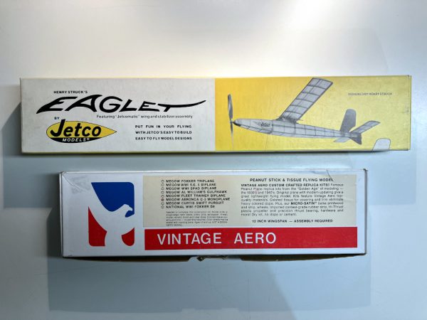 Scratch & Dent Lot #7 (Free Flight): Vintage Aero Peanut Aeronca C-3 Monoplane & Jetco Eaglet