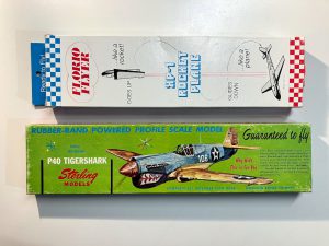 Scratch & Dent Lot #14 (Free Flight): Sterling P40 Tigershark & Florio Flyer XP-1 Rocket Plane
