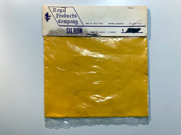 Royal Products Model Airplane Silron Covering - Yellow, 1 Yard, Sealed Package