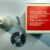 Midwest True Running Nylon Prop Spinner 2" White NIB NOS - Image 2