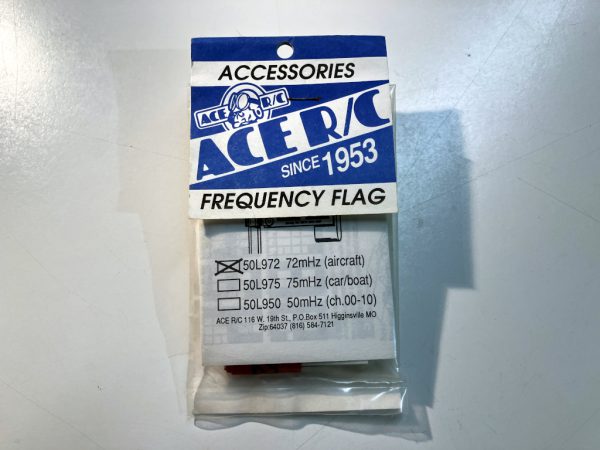 Ace R/C Frequency Flag - Red