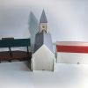 Plasticville Lot of 3 Buildings: Gas Station, Church, Train Station Platform - Image 5