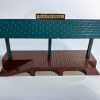 Plasticville Lot of 3 Buildings: Gas Station, Church, Train Station Platform - Image 2
