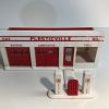 Plasticville Lot of 3 Buildings: Gas Station, Church, Train Station Platform - Image 3