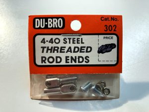 Du-Bro 4-40 Steel Threaded Rod Ends