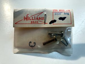Williams Bros. 17/32" Long Steel Axles