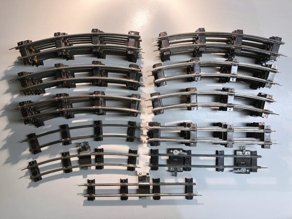 Vintage S Gauge American Flyer Track - Large Lot