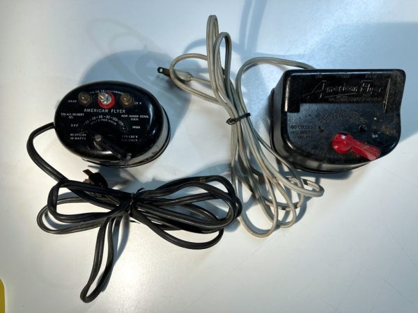 Two Vintage S Gauge American Flyer Transformers