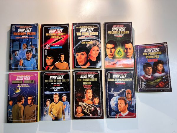 Vintage Star Trek 9 Book Bundle: #41-49 Pocket Books paperbacks 1980's