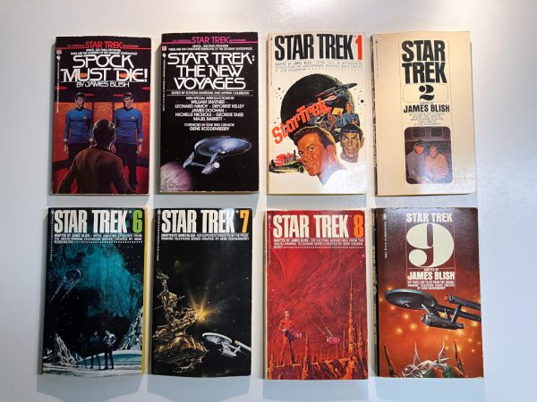Vintage Star Trek 8 Book Bundle: Bantam Books paperbacks 1960's - 1970's