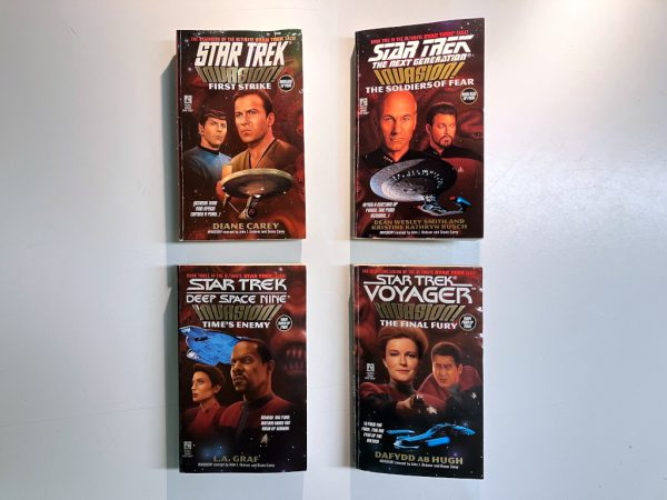 Vintage Star Trek 4 Book Bundle: Invasion! Series, Pocket Books paperbacks 1996