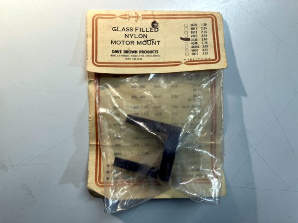 Dave Brown Products Glass Filled Nylon Motor Mount #3035 NOS