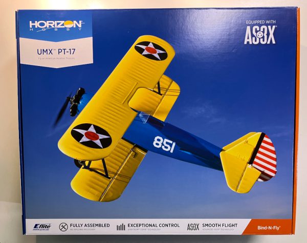 Horizon Hobby E-flite UMX PT-17 R/C Mini Plane w/AS3X BNF