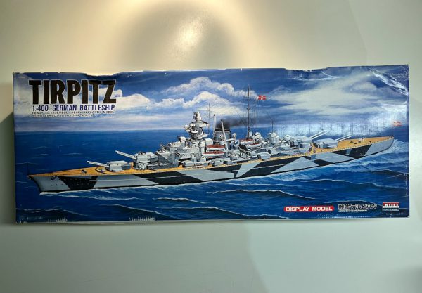 ARII Tirpitz German Battleship 1:400 Scale Plastic Model Kit #93383