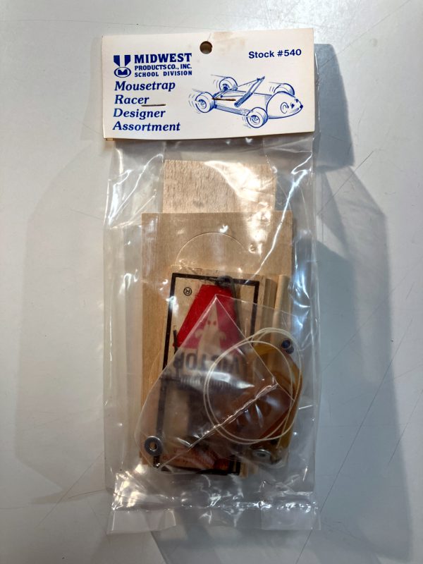 Midwest Products Educational Wooden Kit: Mousetrap Racer Designer Assortment #540