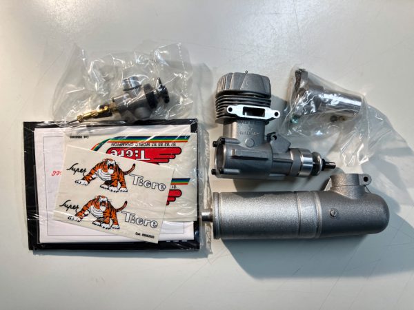 Supertigre GS 45 ABC R/C Glow Engine & Muffler NIB