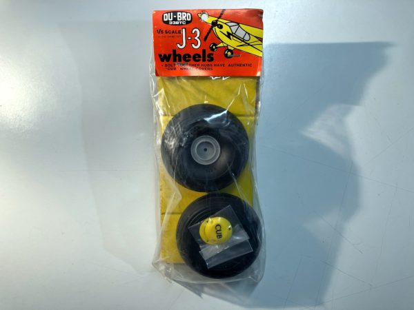 Du-Bro 1/5 Scale J-3 Wheels
