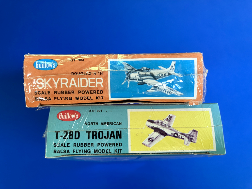 Guillow's North American T-28D Trojan & Douglas A-1H Skyraider Vietnam Era Kits - Image 4