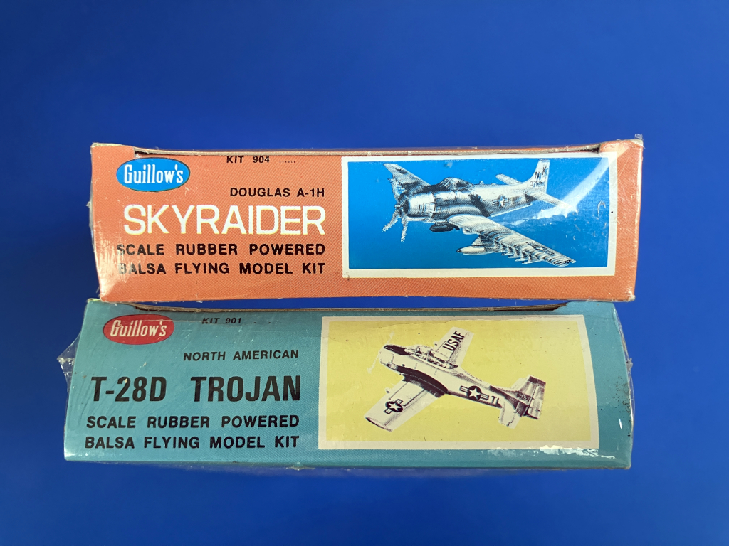 Guillow's North American T-28D Trojan & Douglas A-1H Skyraider Vietnam Era Kits - Image 3