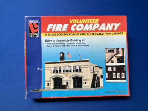 Life-Like Trains Volunteer Fire Company - N Scale Scenery Kit